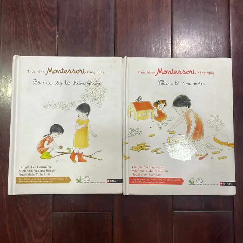 Combo 2 quyển : Thực hành Montessori hàng ngày  1034621