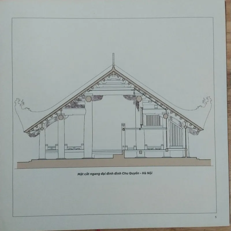 Sách kiến trúc: Bộ khung gỗ trong di tích kiến trúc cổ truyền Việt tập 1 603615
