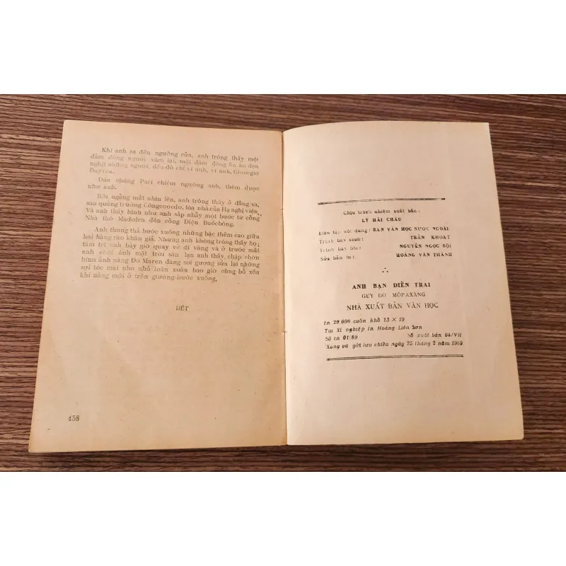 VH cổ điển Pháp: ANH BẠN ĐIỂN TRAI (Guy de Maupassant) 763728