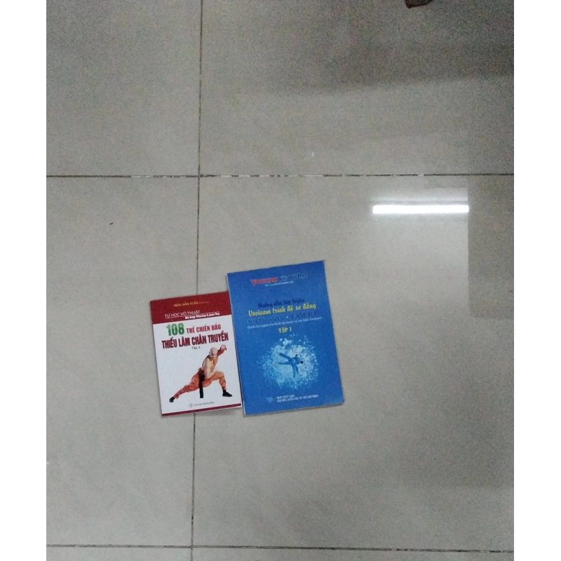 Sách 108 thế chiến đấu thiếu lâm chân truyền tập 2 và Vovinam  trình độ sơ đẳng  353196