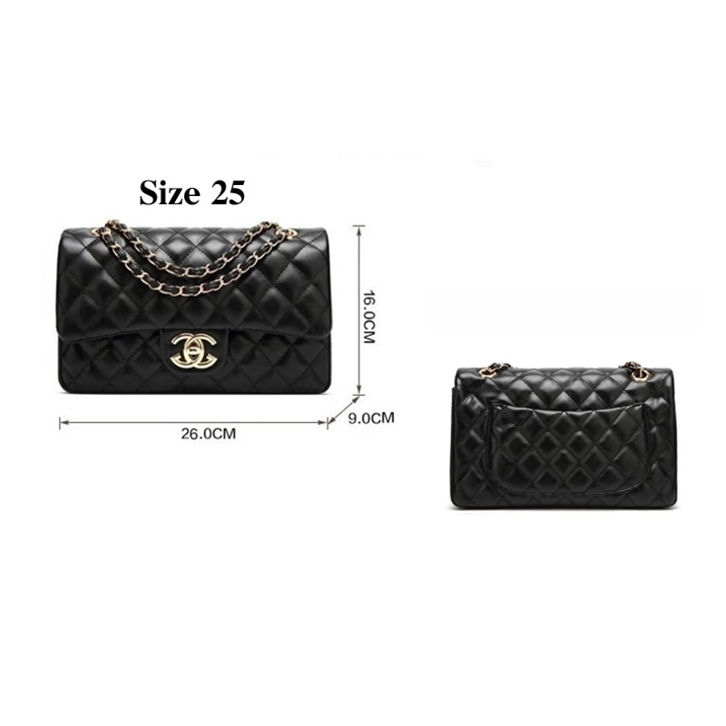 Túi logo chanel 25cm new 256397