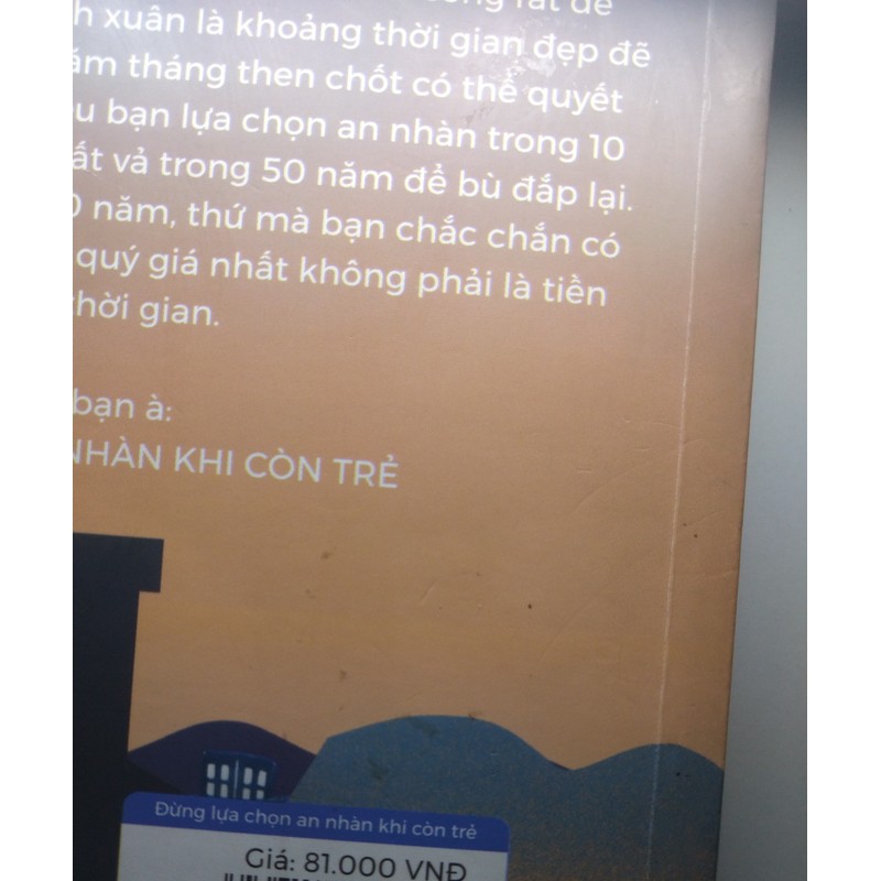 Đừng lựa chọn an nhàn khi còn trẻ 187018