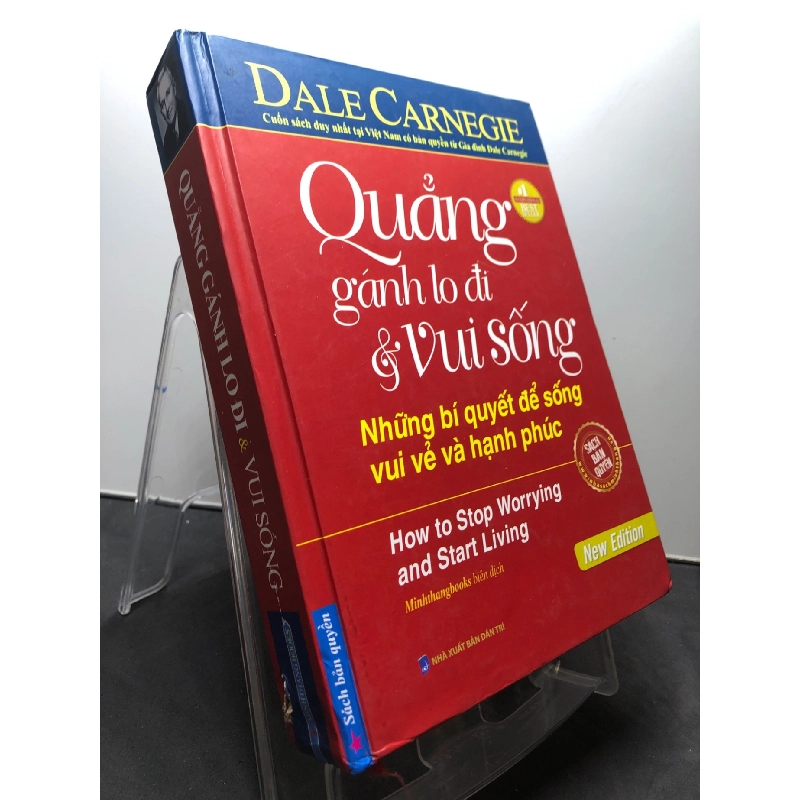 Quẳng gánh lo đi và vui sống 2018 bìa cứng mới 85% bẩn nhẹ bụng sách Dale Carnegie HPB1207 KỸ NĂNG 916237
