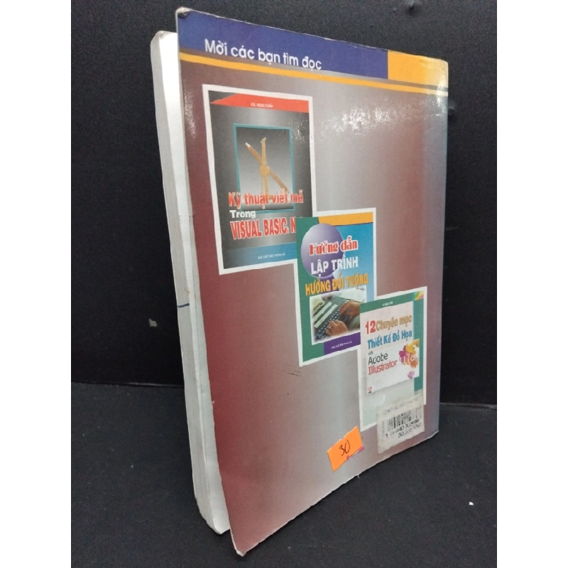 [Phiên Chợ Sách Cũ] Kỹ thuật viết mã trong visual basic.netvết mực2004 2303 426793