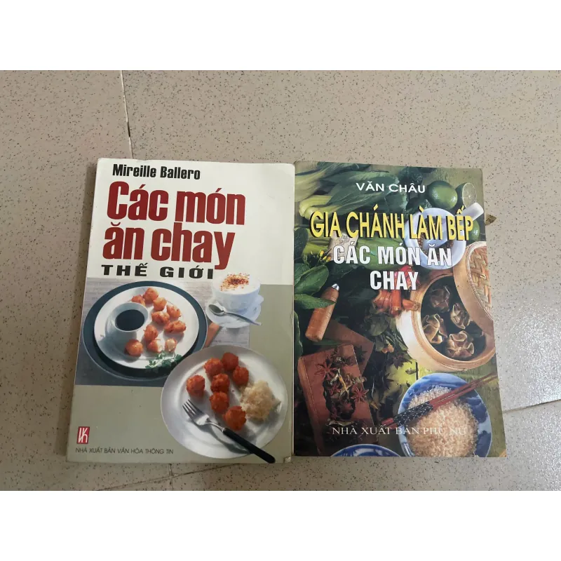 Combo 2 sách: Nấu các món chay & Các món chay thế giới 1000964