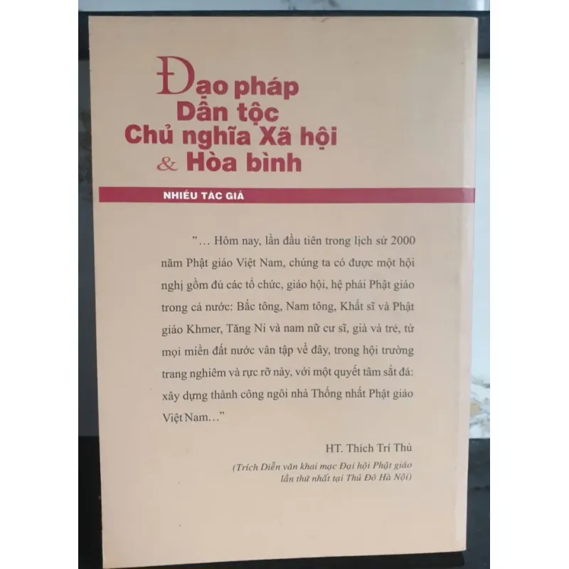 Đạo pháp Dân tộc Chủ nghĩa Xã hội & Hòa bình - Nhiều tác giả 696841