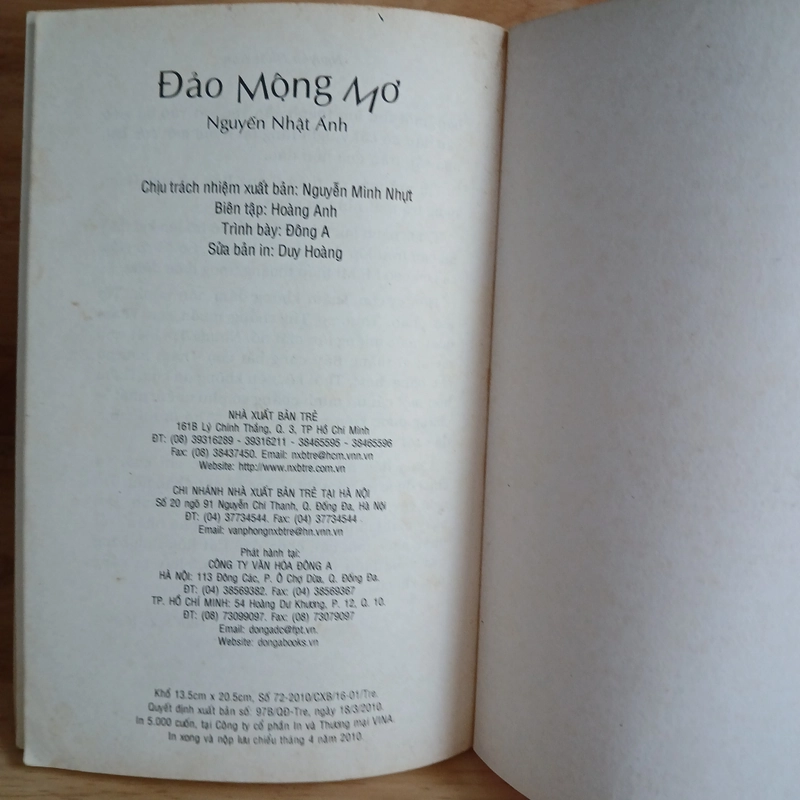 Đảo Mộng Mơ - Nguyễn Nhật Ánh 457801