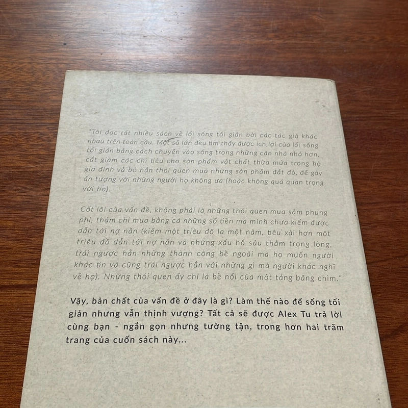 II Sách Kỹ Năng: Quý Cô Tối Giản (Từ Tối Giản Đến Thịnh Vượng) - ALEX TU - 2018 498383
