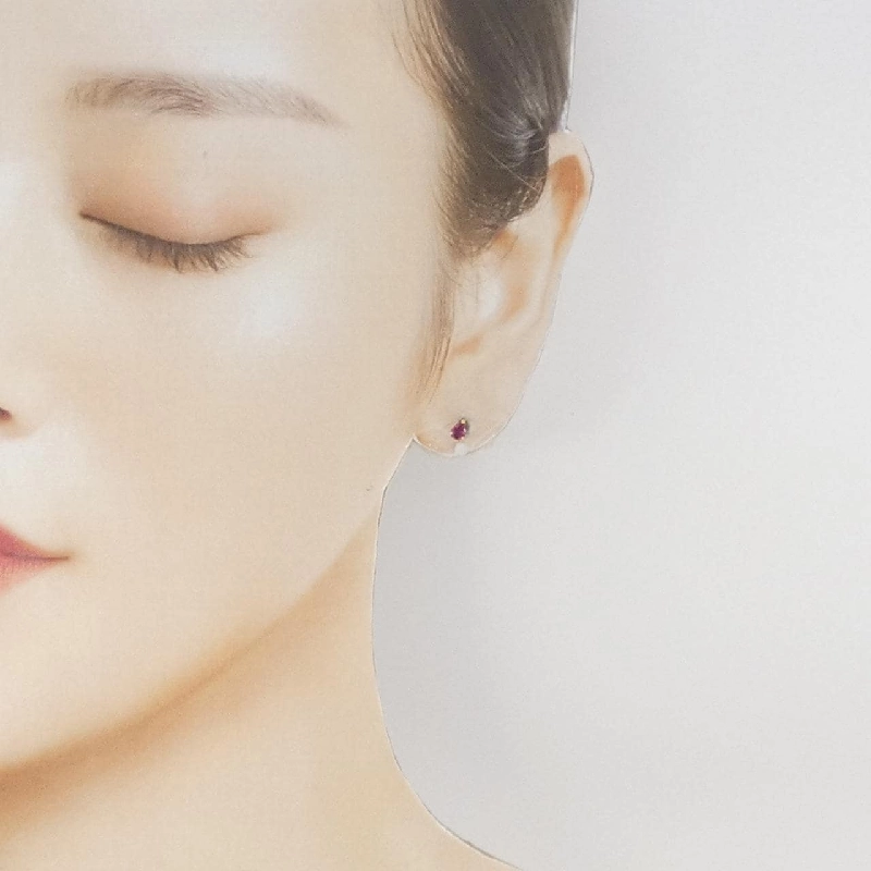 Bông tai Ruby K18YG 0.26CT - Hàng hiệu Chính hãng 864362