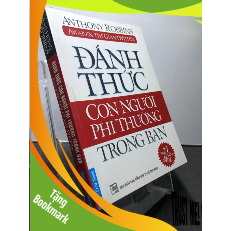 (TẶNG BOOKMARK) Đánh thức con người phi thường trong bạn 2014 mới 85% bẩn nhẹ highlight Anthony Robbins RBK1208 KỸ NĂNG 942549