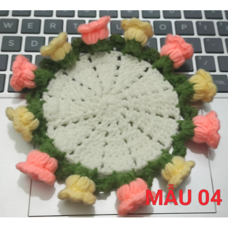 MÓC LEN - TREND THẢM HOA (bản lót ly - mini) - Net width: 10cm, Gross width: 15cm 436624