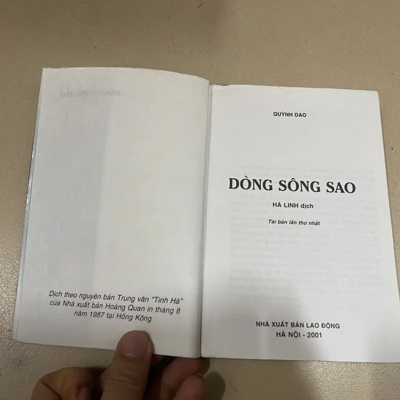 Dòng sông sao - Quỳnh Dao (c47) 933361