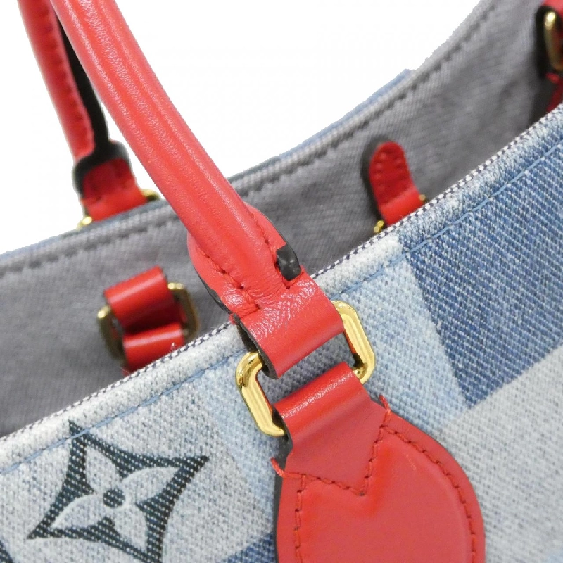 Túi xách Louis Vuitton Denim Monogram OnTheGo 2020SS GM M44992 618054