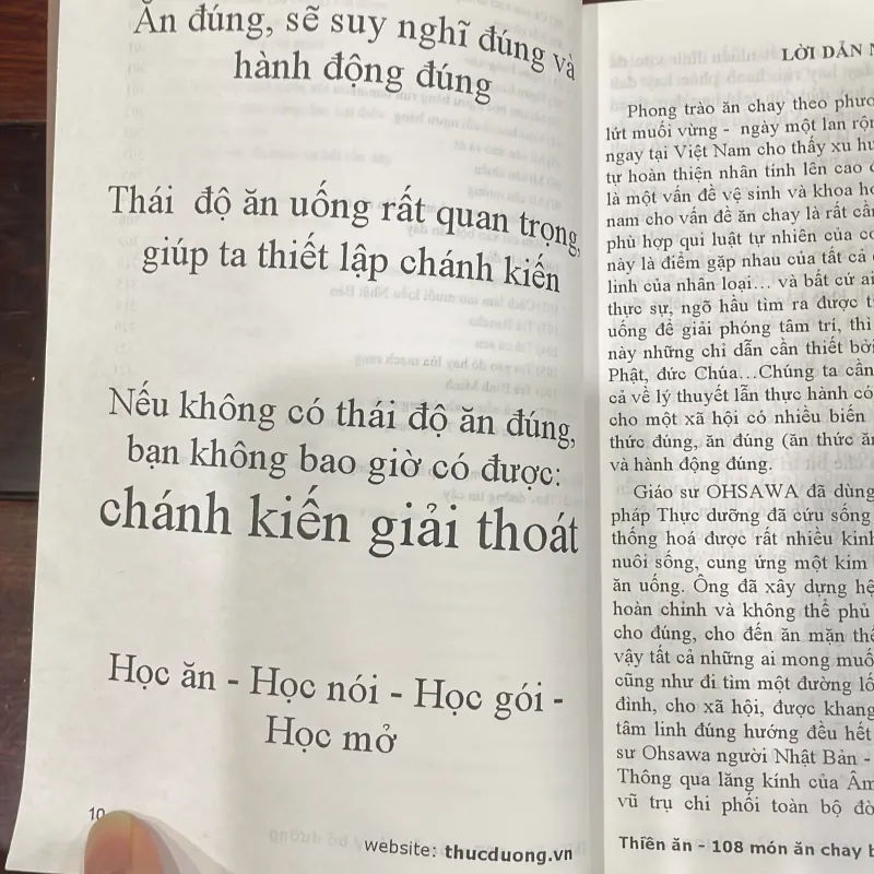 THIỀN ĂN - 108 món ăn chay theo phương pháp thực dưỡng OHSAWA - PHẠM THỊ NGỌC TRÂM -2009 1036651