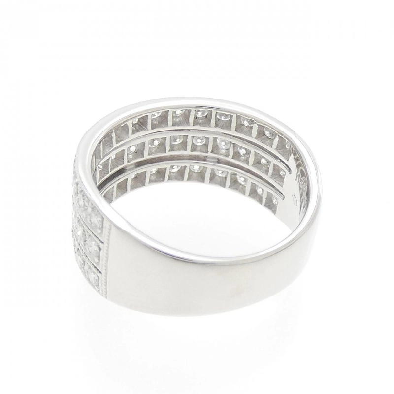 Nhẫn kim cương K18WG 0.83CT 671658