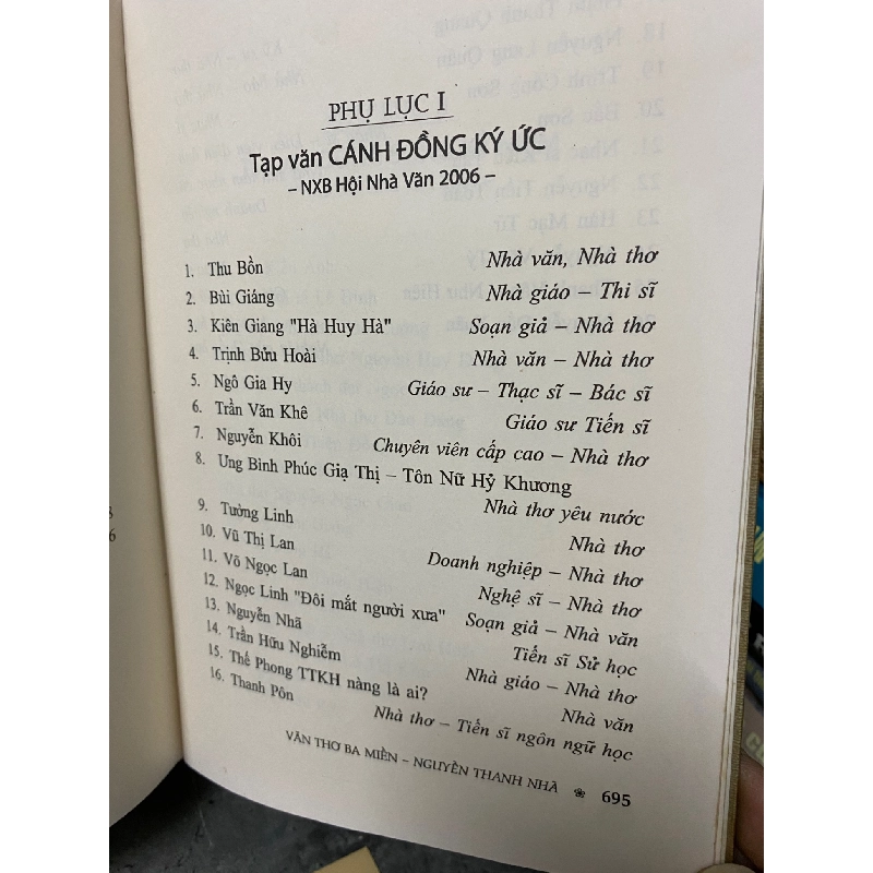 Văn Thơ ba miền- Nguyễn Thanh Nhã (bìa cứng,mới 80%) 787922