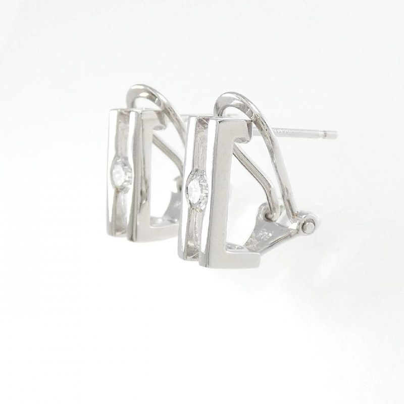 K18WG/PT900/K14WG Bông tai kim cương 0.30CT - Hàng hiệu Authentic 867897