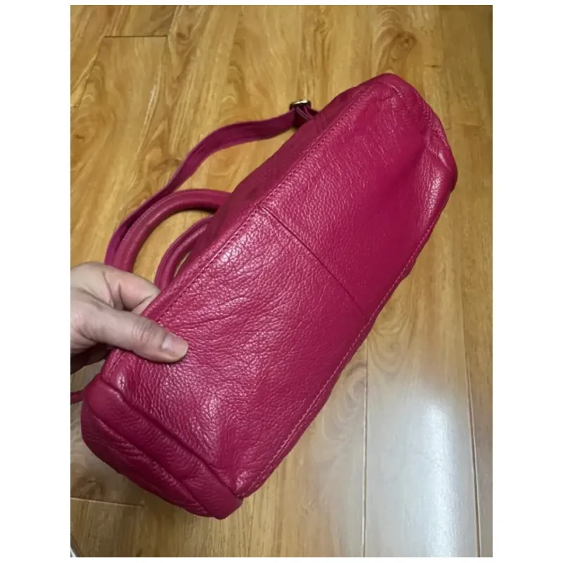 Túi nữ da thật phom trống 2hand 927858