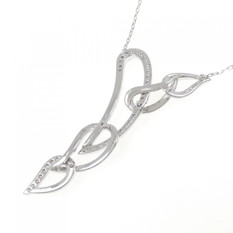 K18WG/18KTWG Dây chuyền kim cương - Hàng hiệu Authentic 856733