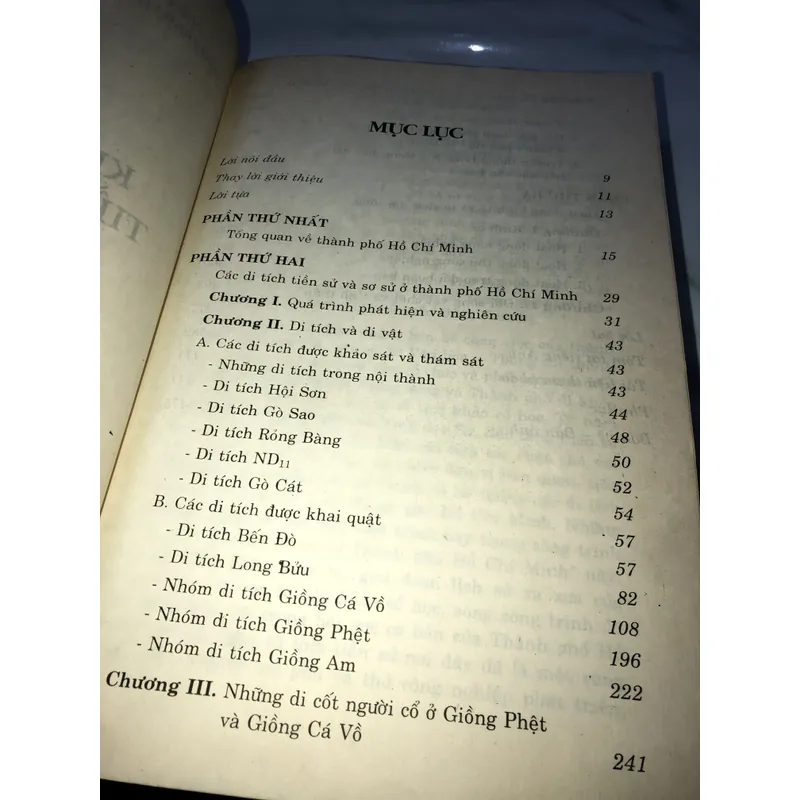 Khảo cổ học tiền sử và sơ sử Tp HCM  738099