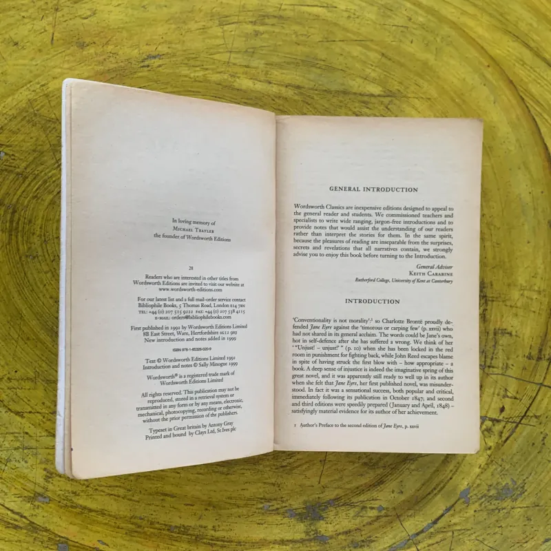 JANE EYRE - CHARLOTTE BRONTE 1031239