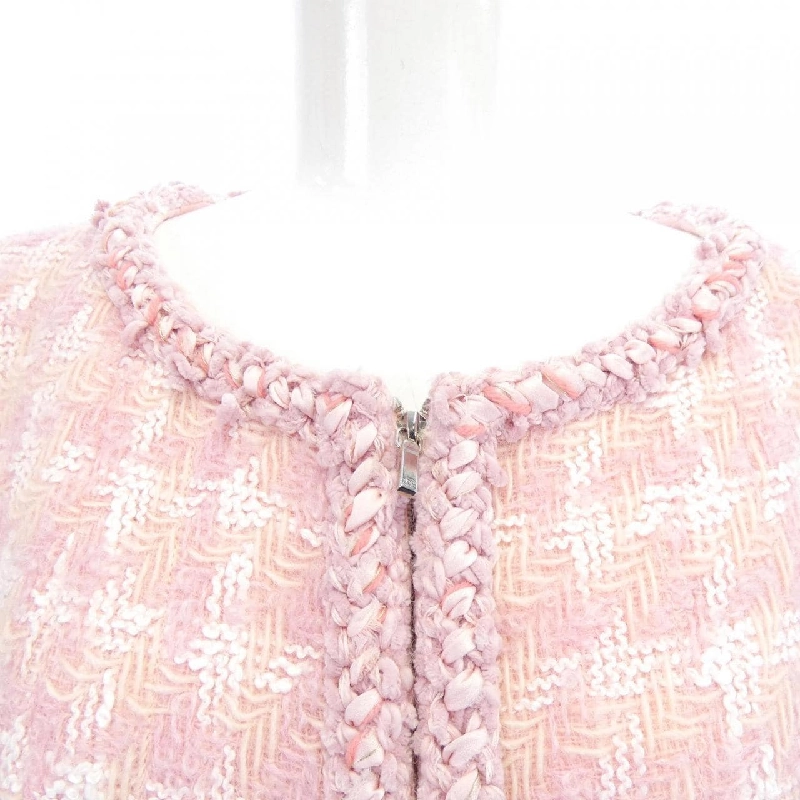 Áo khoác không cổ CHANEL P50301V37285 628829