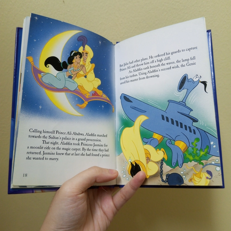 [Ngoại văn] Aladdin Truyện tranh Tiếng Anh Trẻ em Aladdin 548710