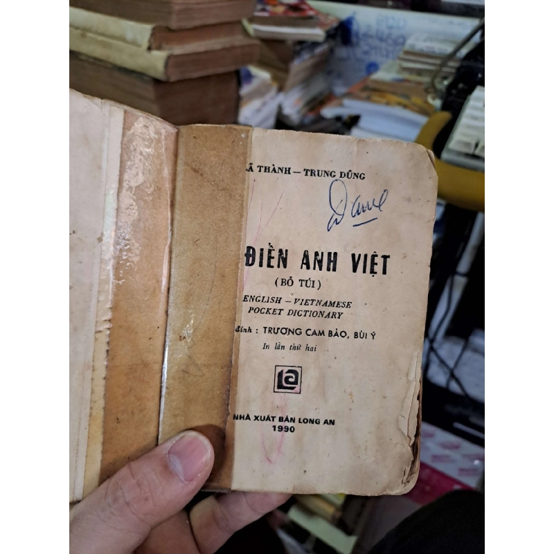 Từ điển Anh Việt - Trung Dũng - 1990 mới 70% ố bung gáy - SÁCH XƯA - HCM0111 923106