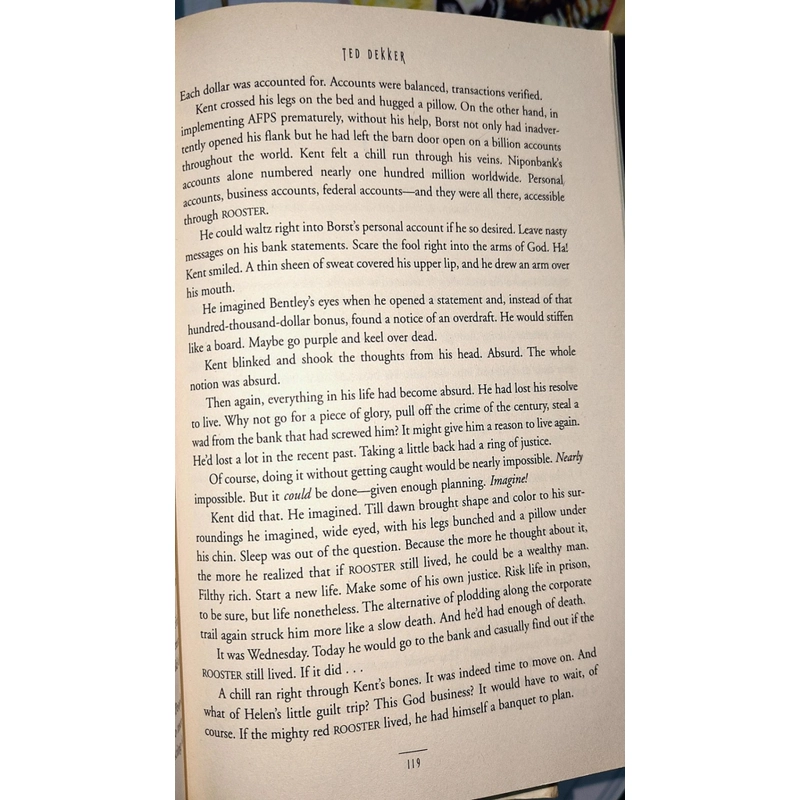 Ngoại vặn bán chạy HEAVEN'S WAGER - TED DEKKER (bìa gập) 502901