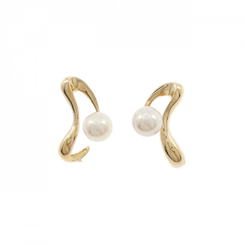 K18YG Bông tai ngọc trai Akoya 6.5mm - Hàng hiệu Chính hãng 871569