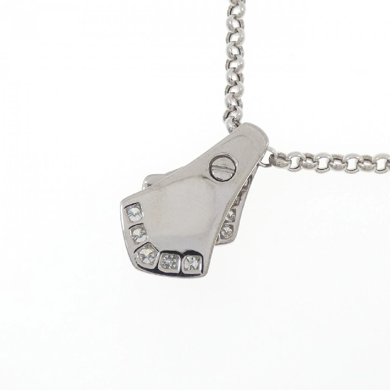 K18WG/750WG Dây chuyền kim cương 1.00CT - Hàng hiệu Authentic 861576