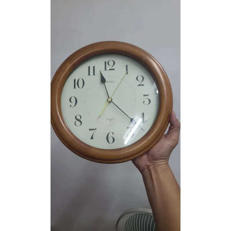 Đồng hồ nhật viền gổ 786974