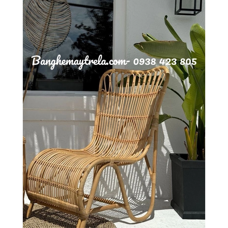 Ghế đọc sách mây tre 444298