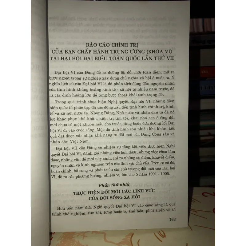 Văn kiện đại hội Đảng thời kỳ đổi mới và hội nhập (Đại hội Vl, Vll, Vlll, lV, X, XI) 754983