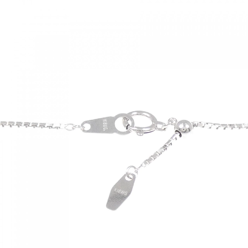 K18WG Dây chuyền kim cương ba viên 1.00CT - Hàng hiệu Authentic 860941