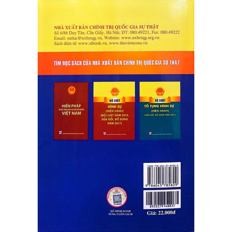 Luật Phòng, Chống Khủng Bố (Hiện Hành) (Sửa Đổi, Bổ Sung Năm 2022) - Quốc Hội 189731