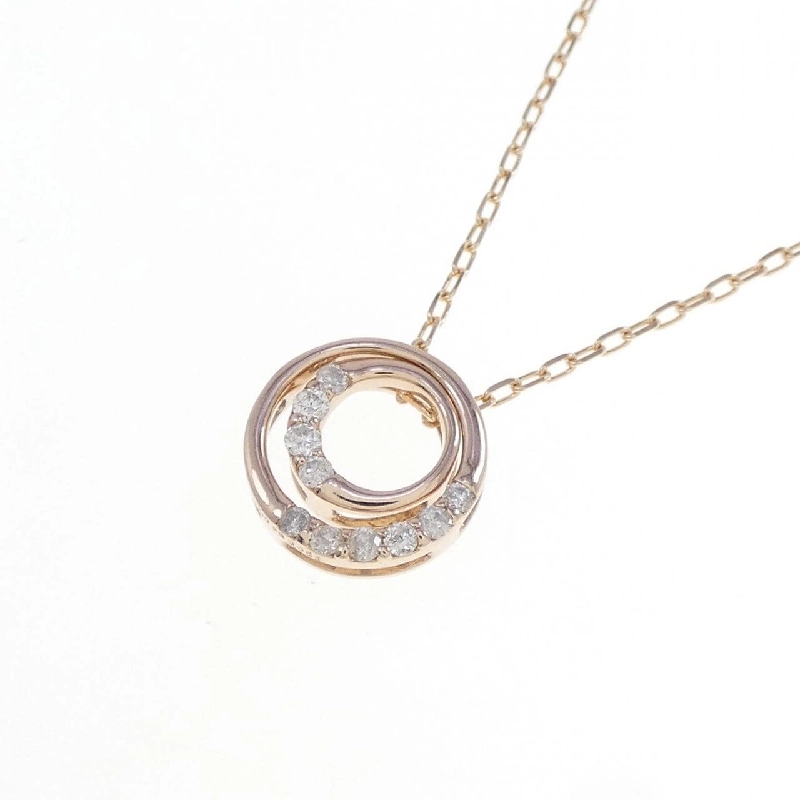 K10PG 2WAY Dây chuyền kim cương 0.056CT - Hàng hiệu Chính hãng 862561