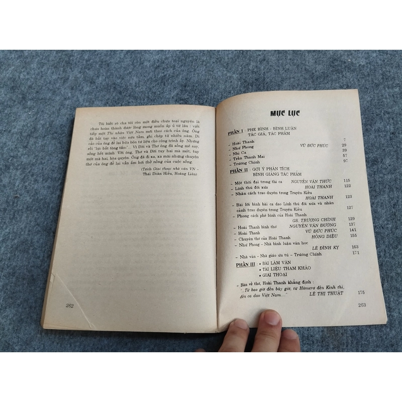 HOÀI THANH. TRƯỜNG CHÍNH. NHI PHONG. TRẦN THANH MẠI. NHỊ CA 551790