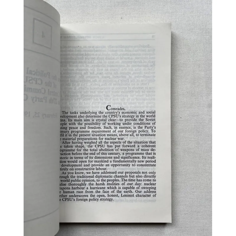 For A Nuclear-Free World - Mikhail Gorbachev  786825