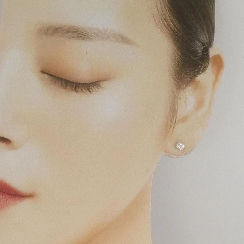 K18YG/ST Bông tai kim cương 0.314CT 0.333CT E-F I1 VG - Hàng hiệu Chính hãng 873993