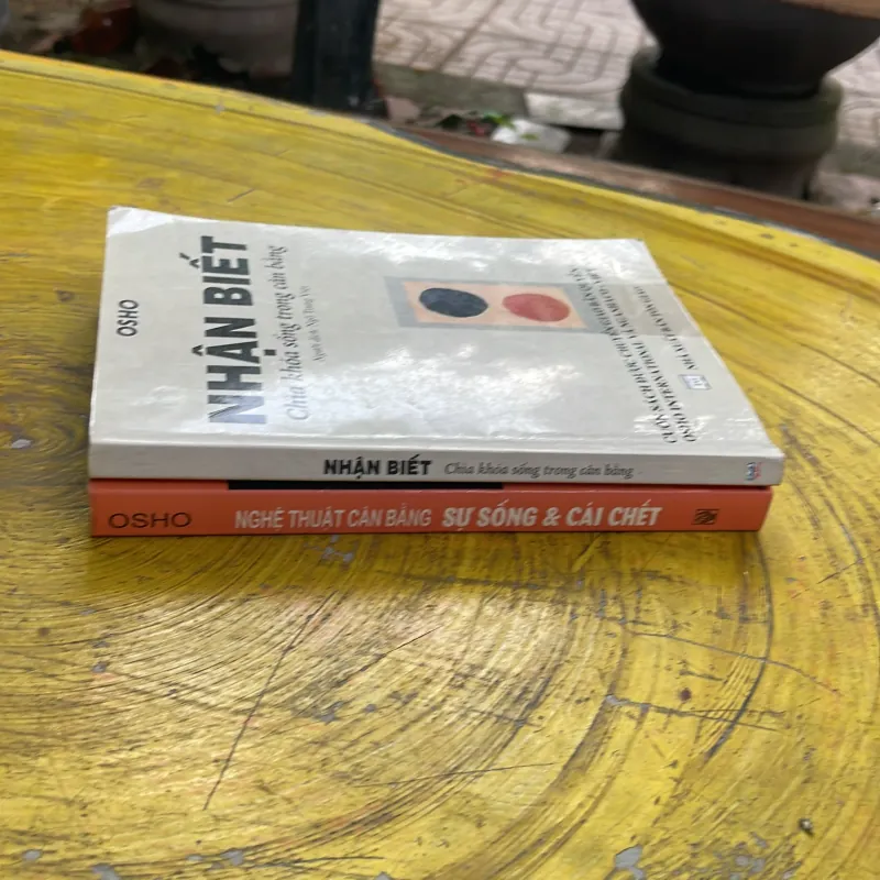 COMBO OSHO : NGHỆ THUẬT CÂN BẰNG SỰ SỐNG & CÁI CHẾT - NHẬN BIẾT Chìa khoá sống trong cân b 757905