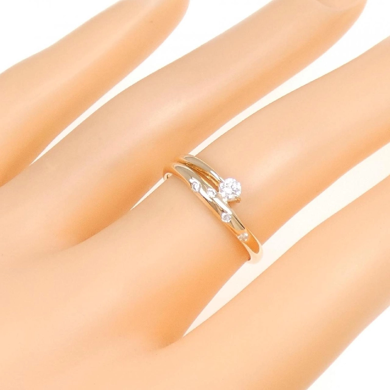 Nhẫn kim cương K18PG 0.15CT 670992