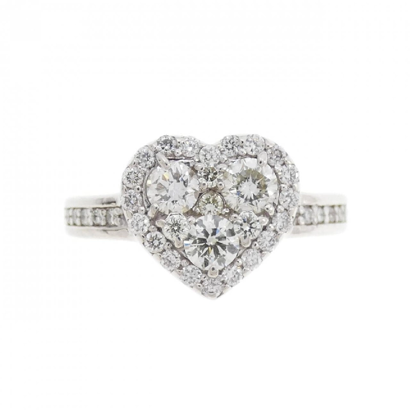 Nhẫn kim cương PT hình trái tim 0.60CT - Hàng hiệu Authentic 860226