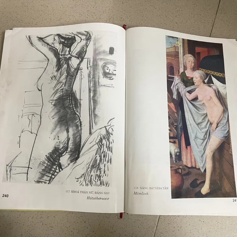 Nghệ Thuật Vẽ Tranh Khỏa Thân – Ấn bản in màu 784400