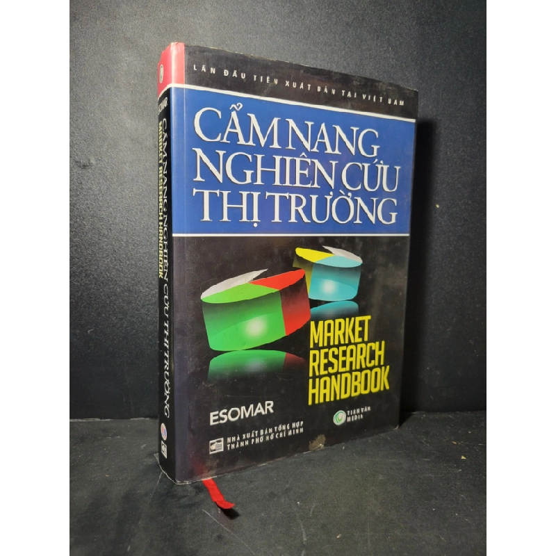 [Phiên Chợ Sách Cũ] Cẩm nang nghiên cứu thị trường Market research hanbook (bìa cứng) 2011 - Esomar 0506 466855