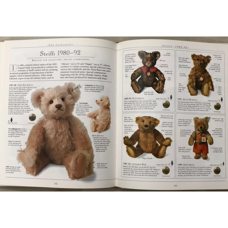 THE TEDDY BEAR ENCYCLOPEDIA Bách khoa toàn thư về Gấu Teddy - DK 1993 455802