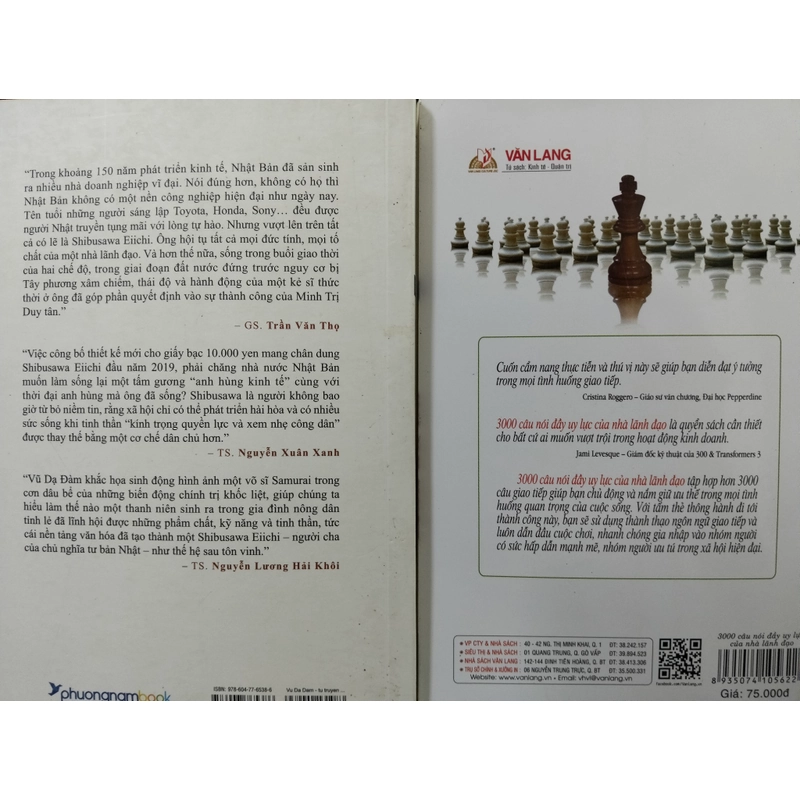 Vũ Dạ Đàm (Tự truyện Shibushawa và 300 câu nói uy lực lãnh đạo (Sales off 239K -> 169K) 499232