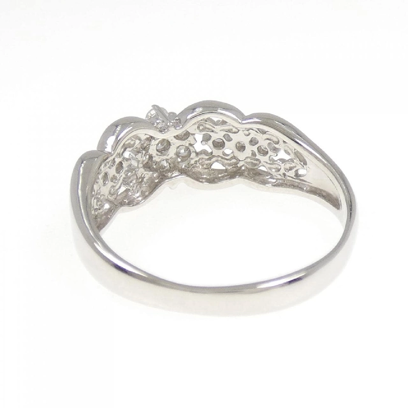 Nhẫn kim cương hoa PT900 0.32CT - Hàng hiệu Authentic 850526