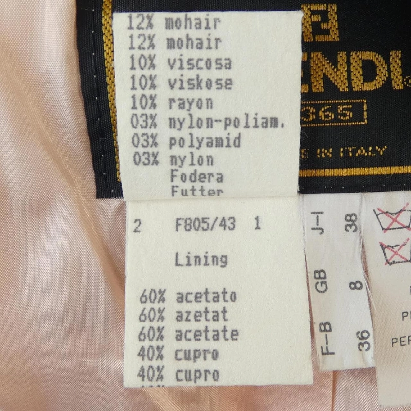 【Cổ điển】FENDI Suit 656561