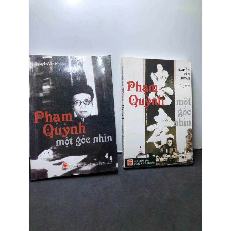 Phạm Quỳnh một góc nhìn tập 1 và 2 2012 mới 80% bẩn nhẹ bụng sách Nguyễn Văn Khoan HPB1107 LỊCH SỬ - CHÍNH TRỊ - TRIẾT HỌC 351888